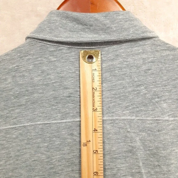 GAP Vintage-Mens Short Sleeve Button Shirt Sz.L/Blue/Rayon-Polyester Blend - Picture 9 of 11